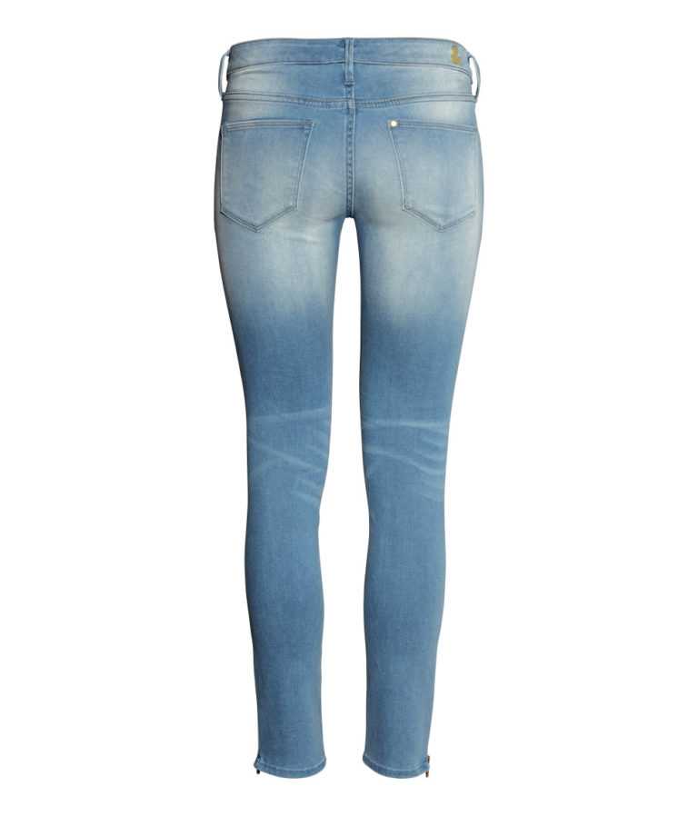 low ankle jeans